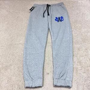 Burnside Joggers Men’s Gray Elastic Waist Pockets Size Small NWT